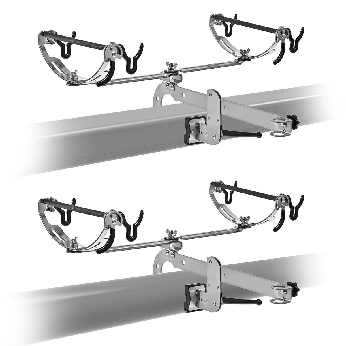 Clamp-on Fishing Rod Holder Boat Mount Rod Holder Bridge Railing Fishing Pole Bracket