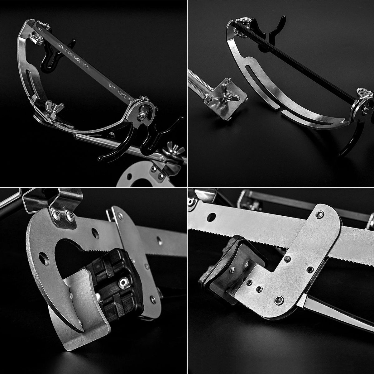 Clamp-on Fishing Rod Holder Boat Mount Rod Holder Bridge Railing Fishing Pole Bracket