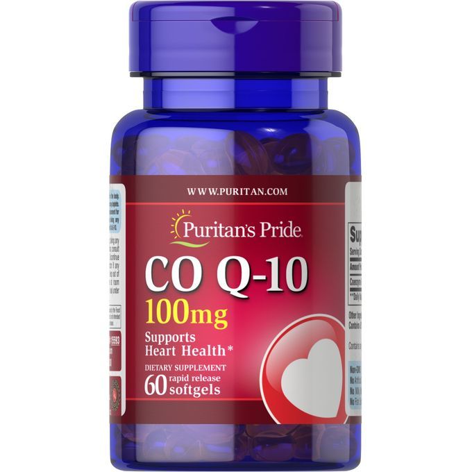 Co Q-10 100mg,  60 Counts