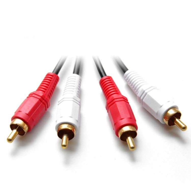 Double Lotus Audio Cable Power Amplifier Audio Cable 1.5m