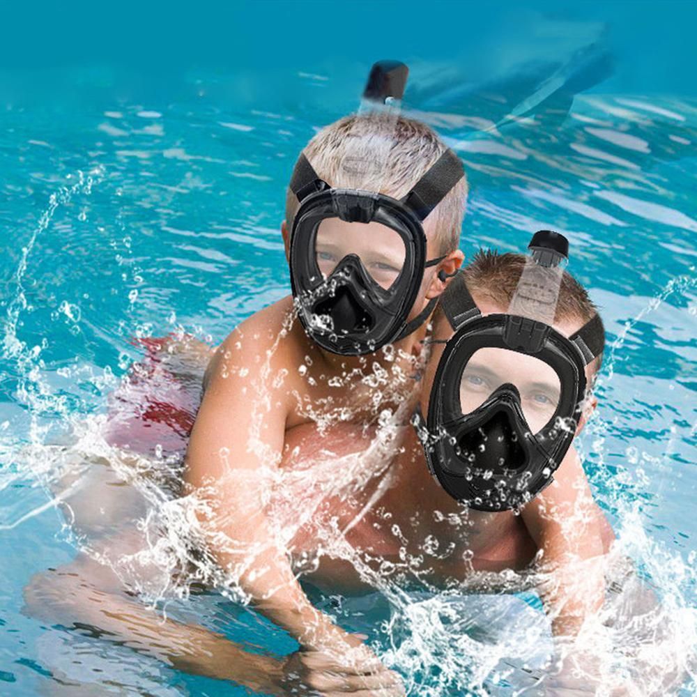 Diving Mask Full Face Scuba Diving Mask One-piece Gasbag