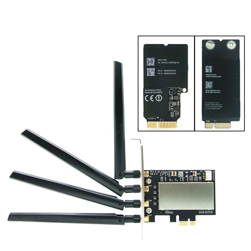 For Broadcom BCM94331 BCM94360CD BCM943602CDAX BCM943602CS