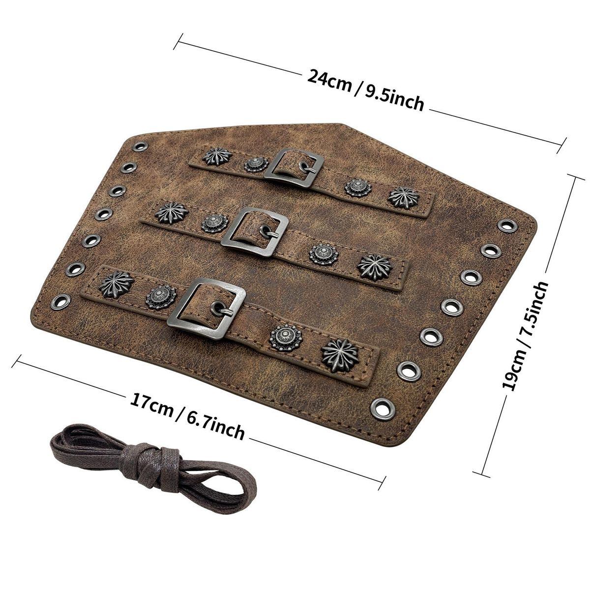 EBay Hot Sale European Medieval Retro Knight Wristband Cosplay Stage Costume Props