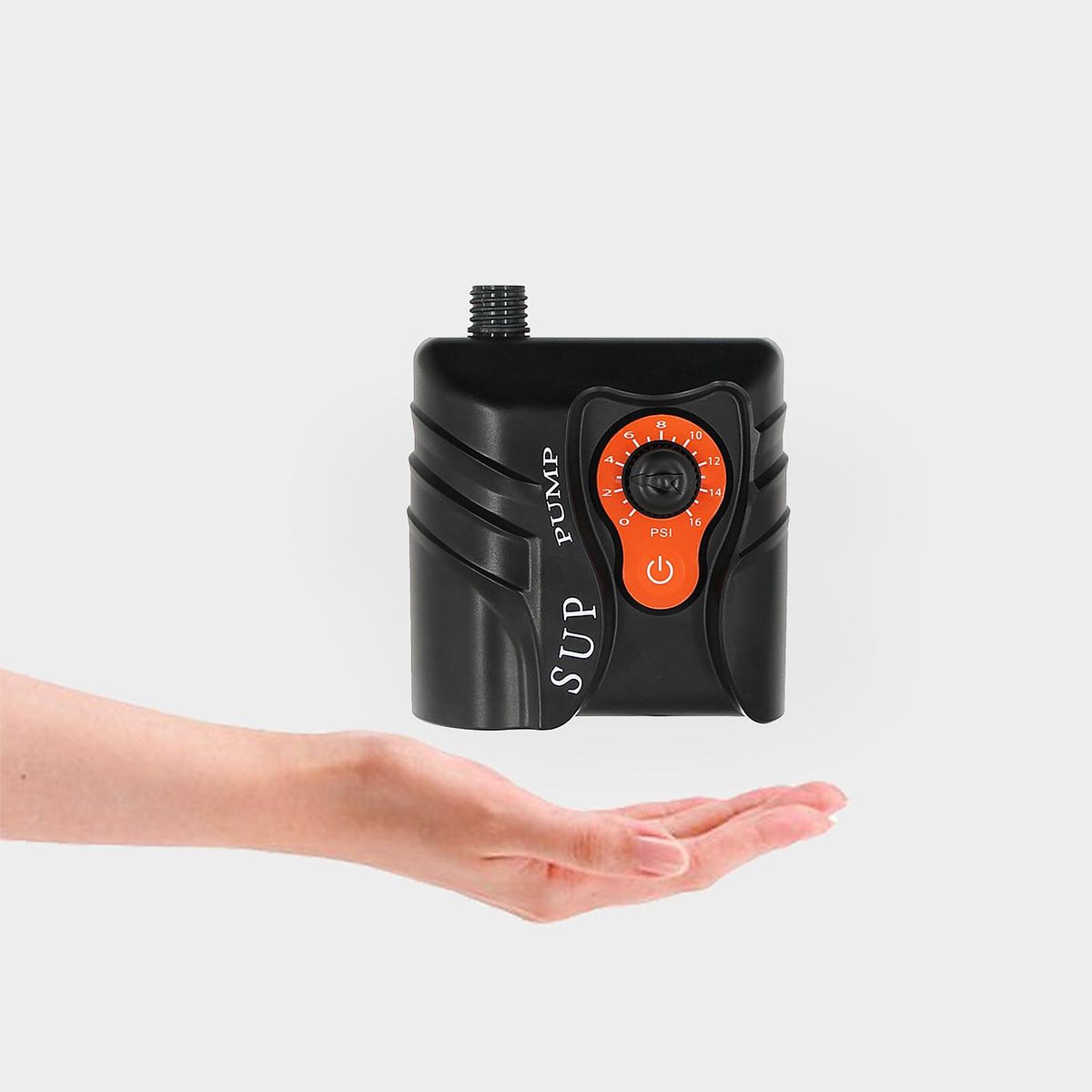 16PSI Electric Inflation Air Pump with 6PCS Nozzles for Inflatable SUP and Boat
