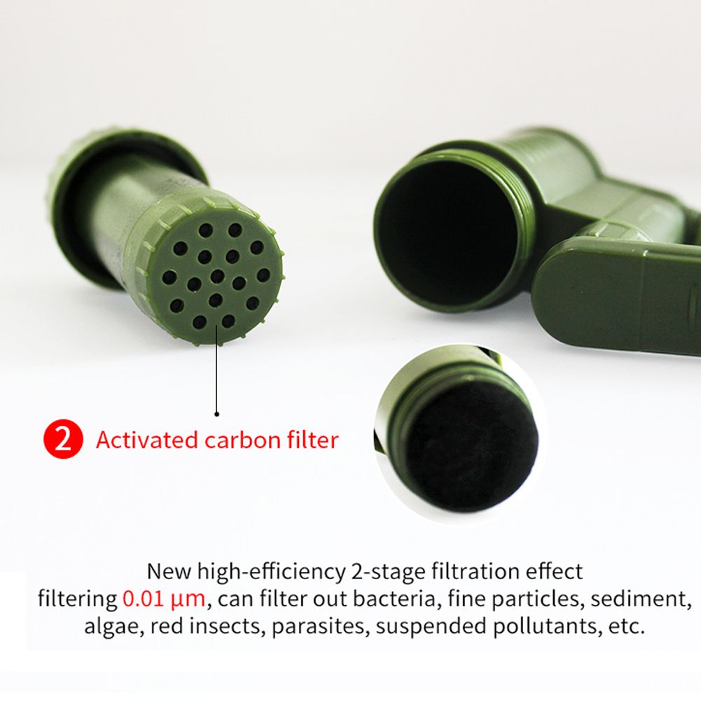 Outdoor Portable Water Microbial Purification Filter