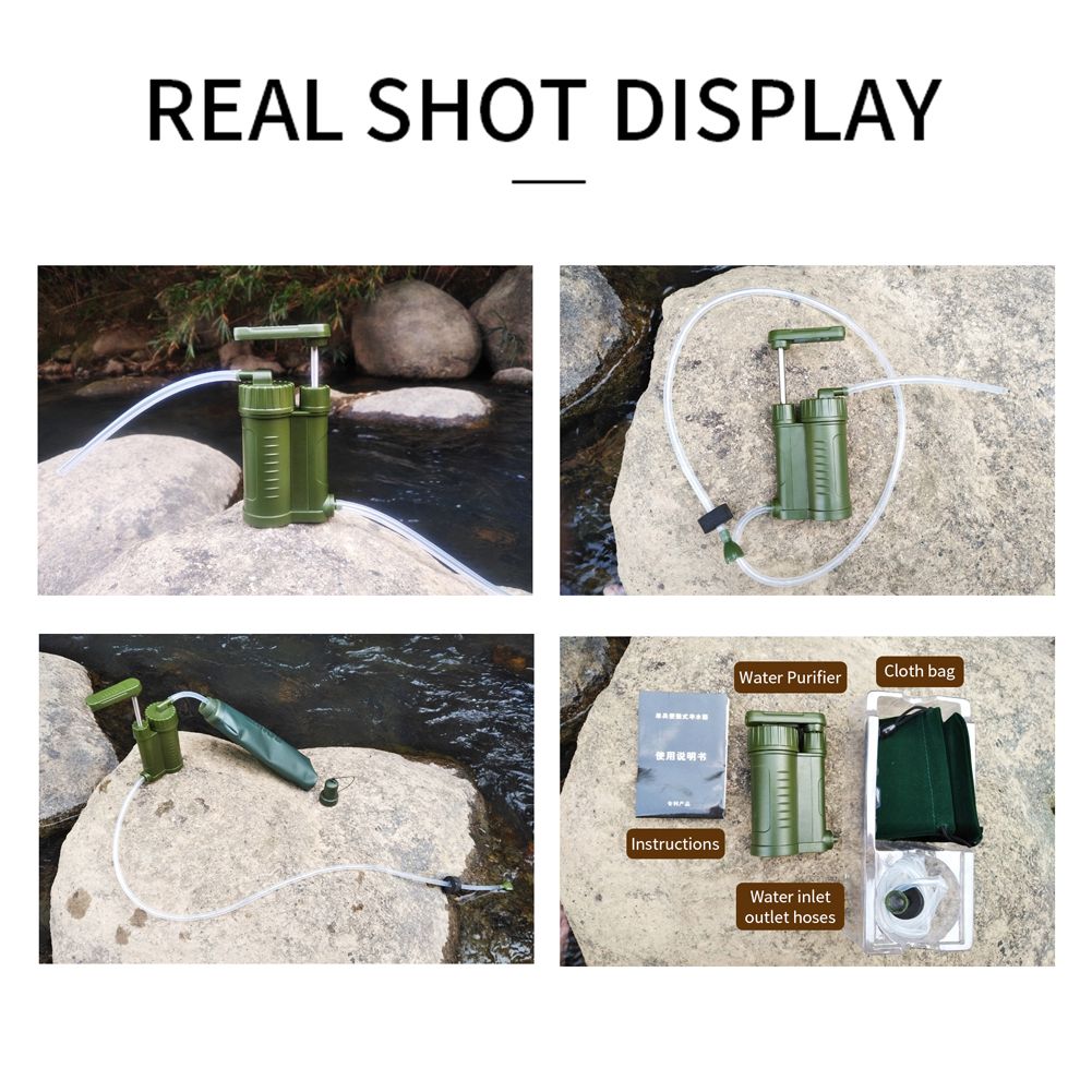 Outdoor Portable Water Microbial Purification Filter
