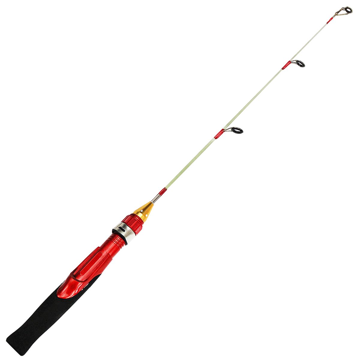 2-piece Fishing Rod Combo Spinning Fishing Soft Handle Ice
