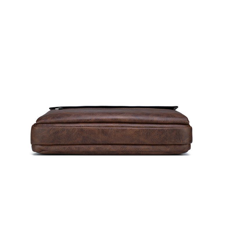 COFFEE BROWN WATERPROOF LARGE CAPACITY  LAPTOP BAG