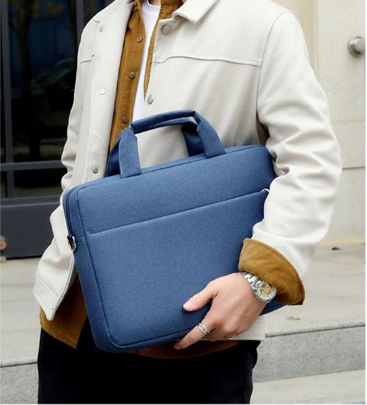 BLUE HIGH CAPACITY 16 INCHES LAPTOP BAG