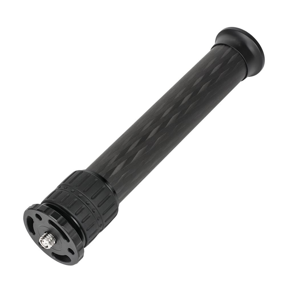 Andoer ER322C 32mm Tube Diameter Carbon Fiber Tripod Extender 2-Section Center Column Extension Tube Compatible with Zhiyun FeiyuTech hohem Handheld Gimbals All Tripods Max. Load Capacity 15kg