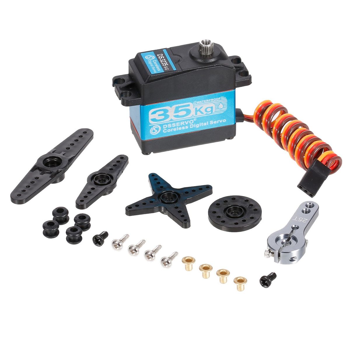 35KG Servo IP66 Waterproof High Torque Digital Servo For