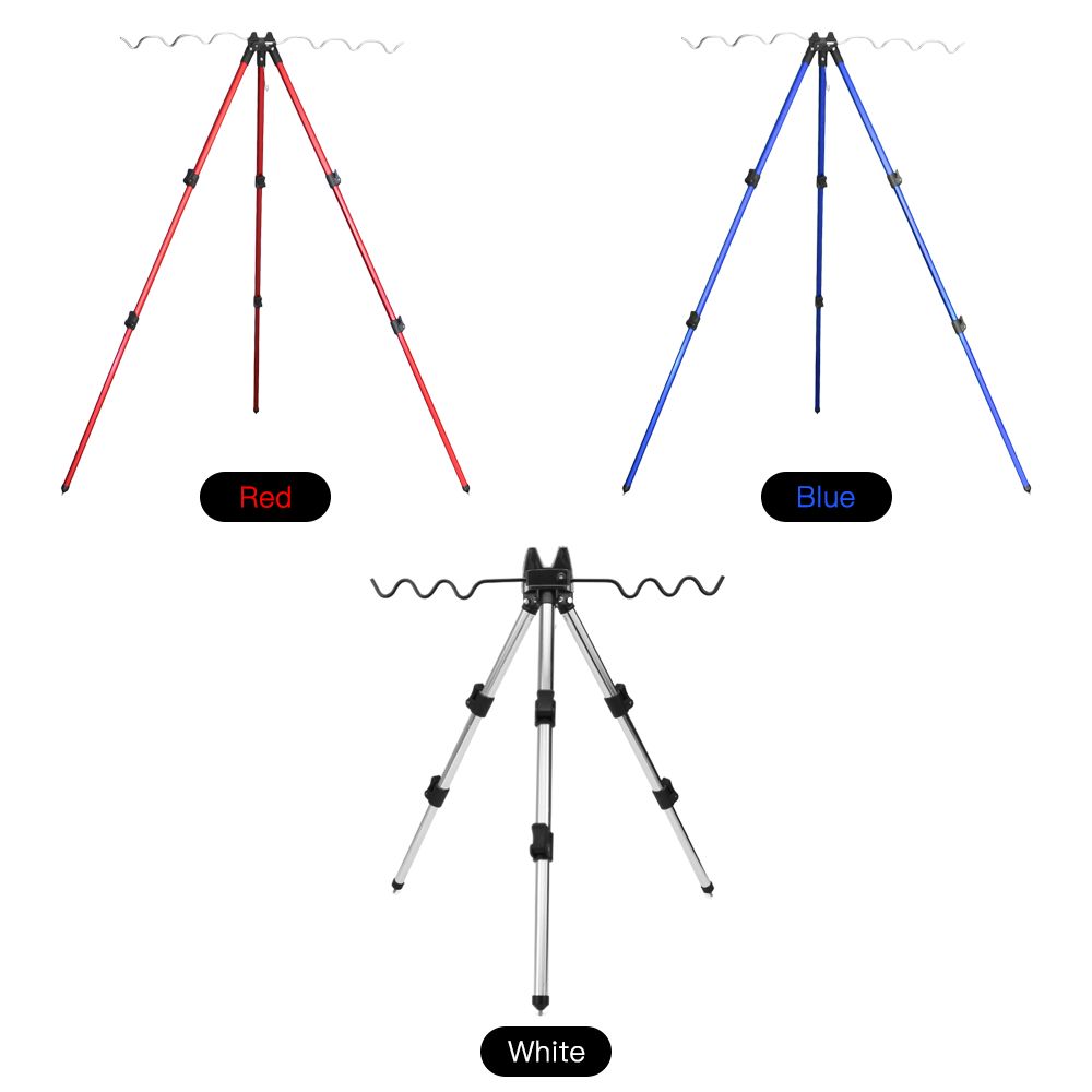 Fishing Rods Tripod Stand Telescopic Aluminum Alloy Fishing