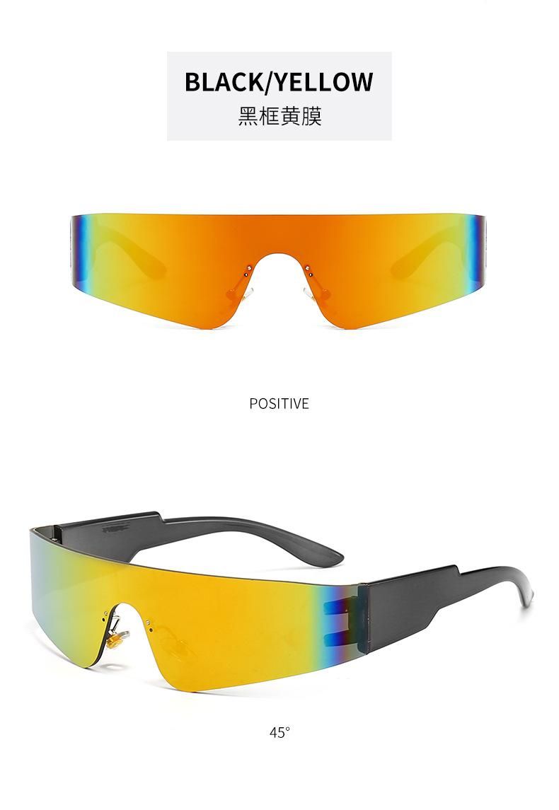 Women's Sunglasses UV Protection Couple Sunglasses Yellow
