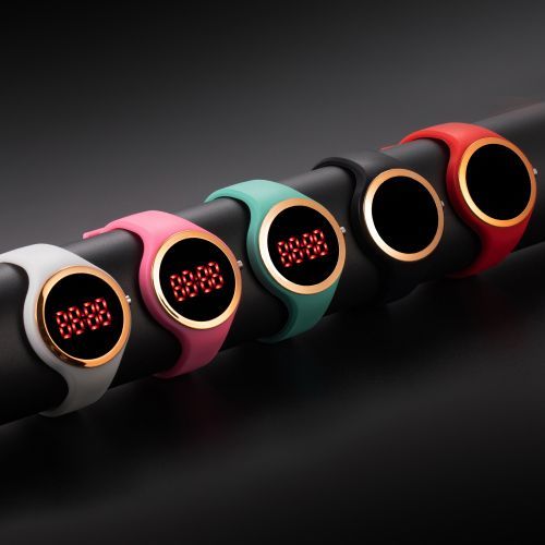 50M Waterproof Ladies Creative Digital Swimming Wristwatch