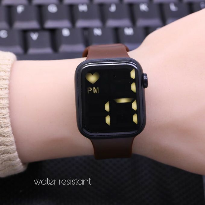 Digital Led Wristwatch For Men Women Sport Watch