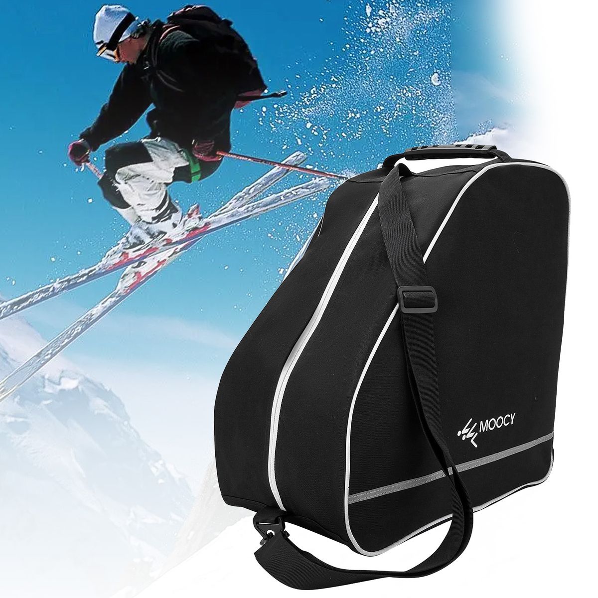 Multipurpose Ski Boot Bag Waterproof Ski Equipment Bag For