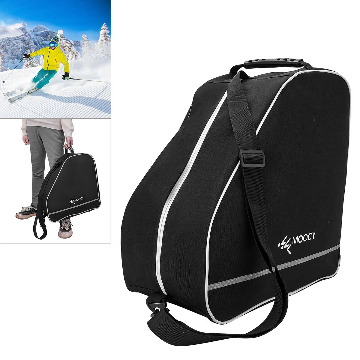 Multipurpose Ski Boot Bag Waterproof Ski Equipment Bag For
