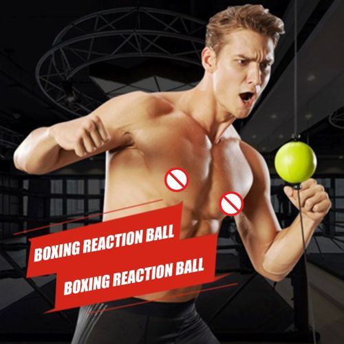 Adult Muay Thai Hand Eye Training  Ball Trainers Force Core Training Tool Suction Boxing Reflex