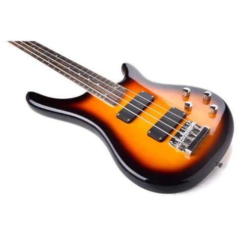 Professional 4 Strings Bass Guitar - Sunburst