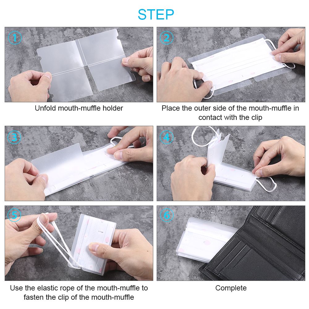 10Pcs Storage Clip Foldable Storage Organizer Portable Mouth