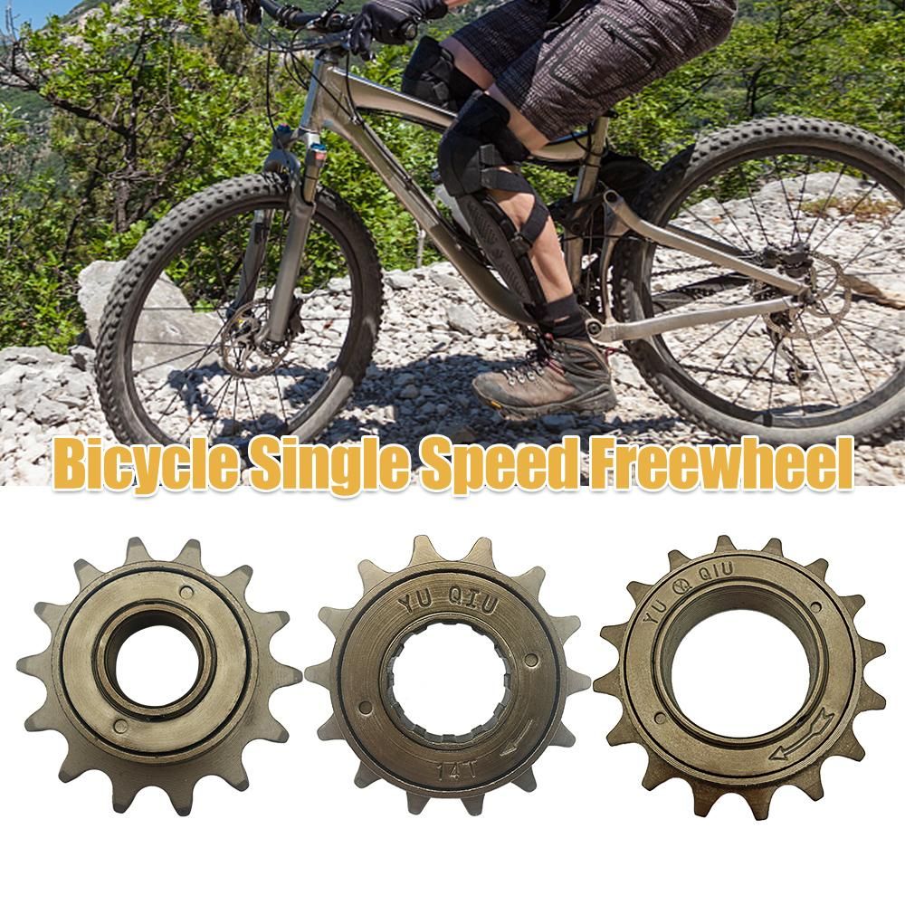 Bicycle Freewheel 14/16T 18MM 34MM Single Speed Freewheel Flywheel Sprocket Gear Bicycle Accessories