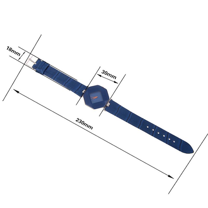 Korean Fashion Ladies Diamond Mirror Quartz Watch