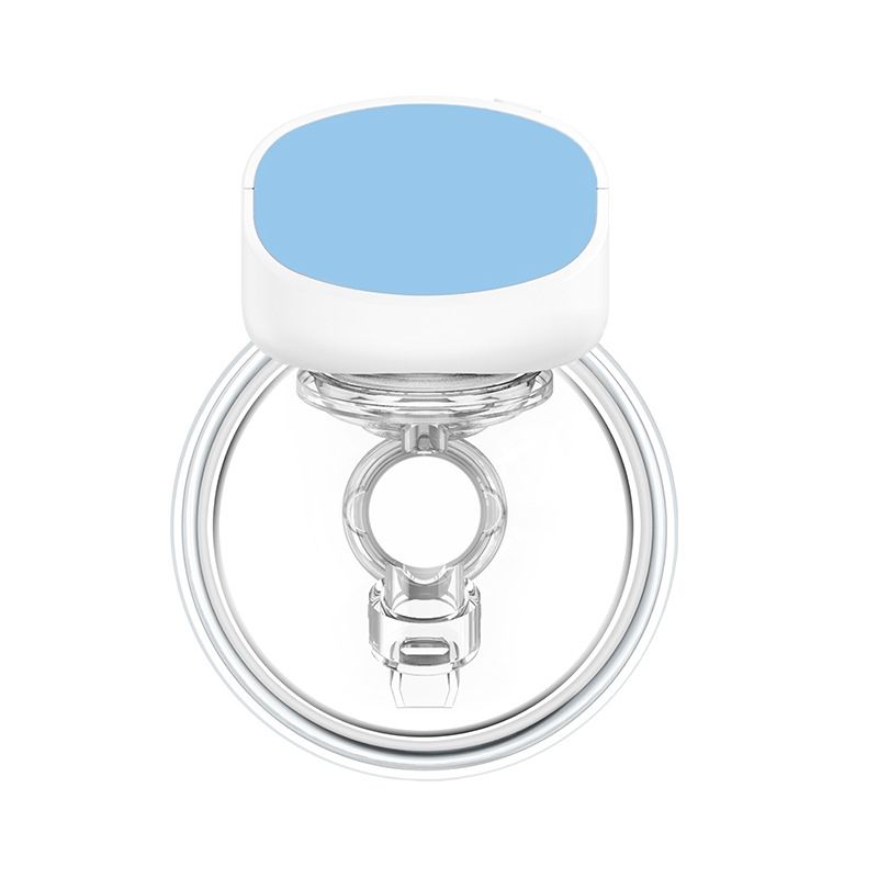 Wearable Automatic Breast Pump White Blue