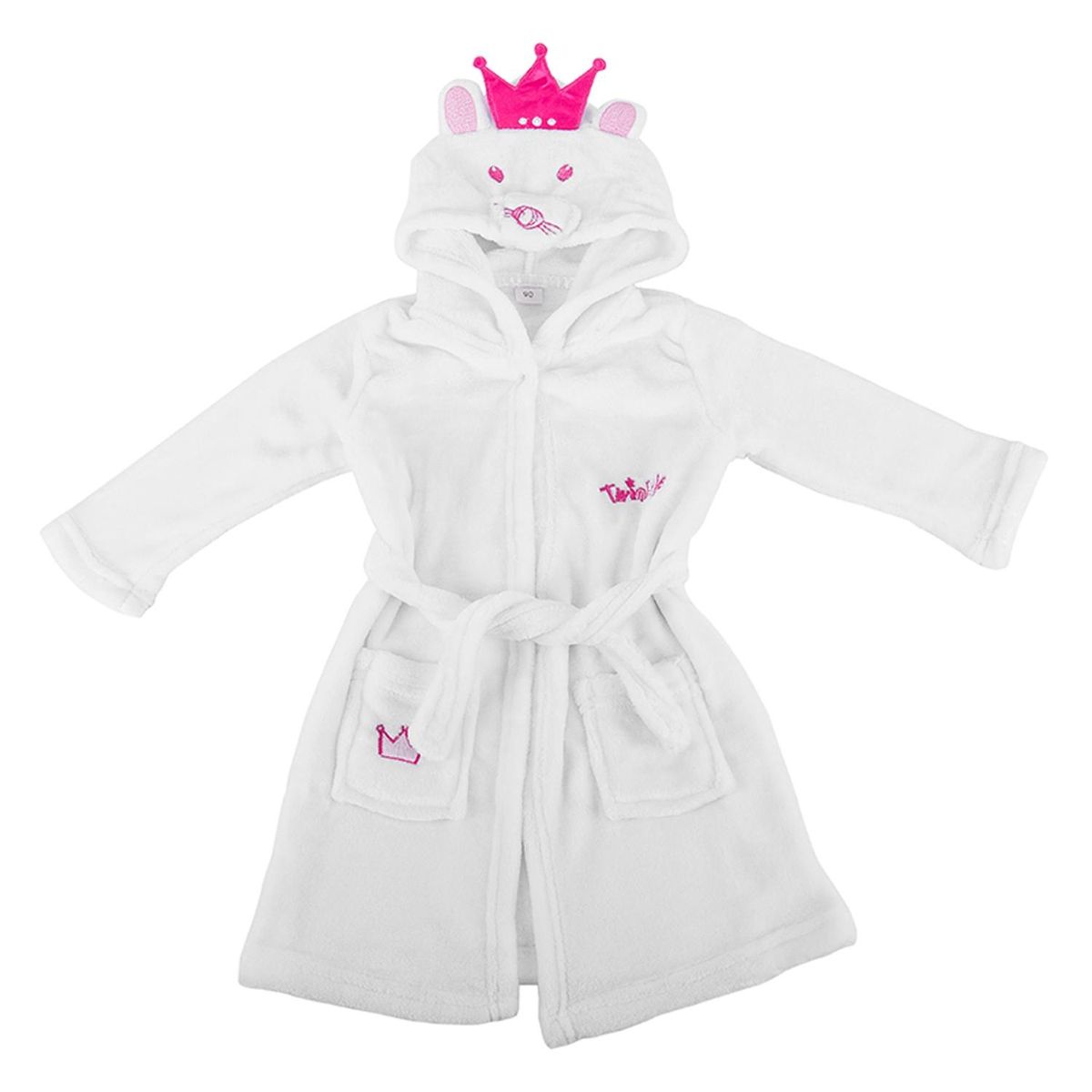 Toddlers/kids/baby Hooded Soft Warm Flannel Bath Robe
