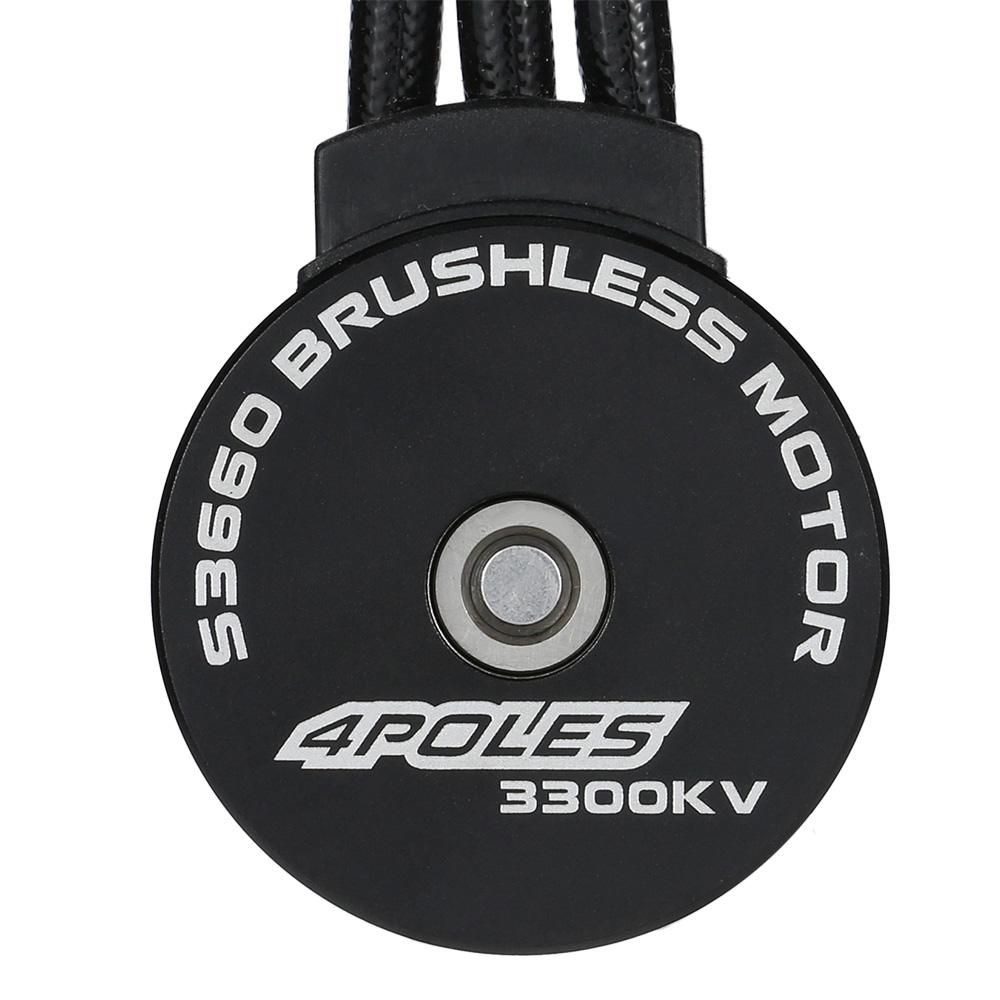 GoolRC S3660 3300KV 4 Poles Brushless Sensorless Motor for 1/10 RC Car Truck