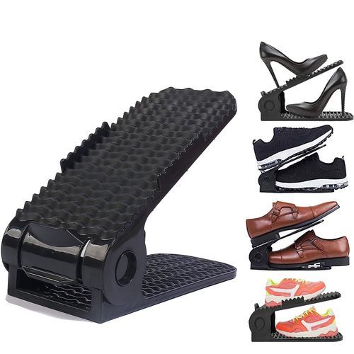 Shoe Rack Space Saving Adjustable Shoe Organiser
