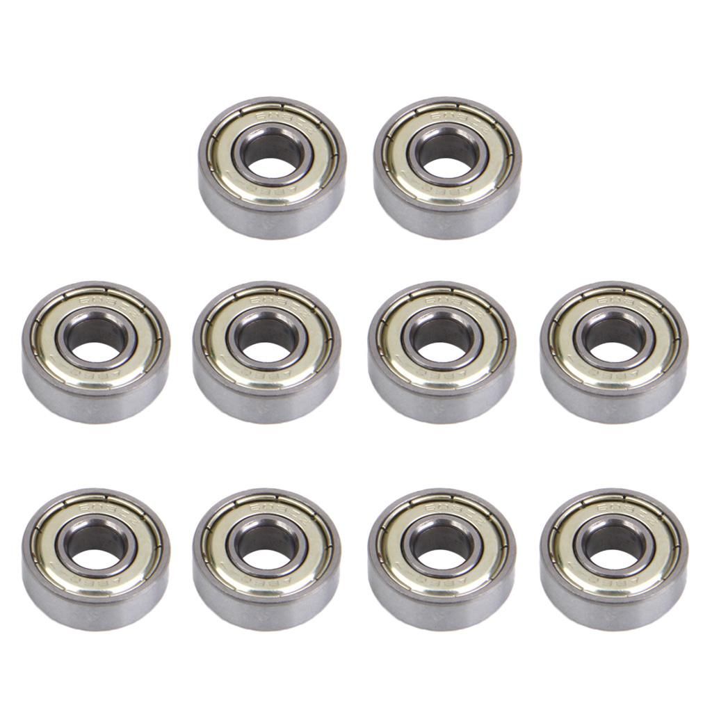 4X 10Pcs 608 Roller Skate Ball Bearings For Skateboard Scooter Hockey