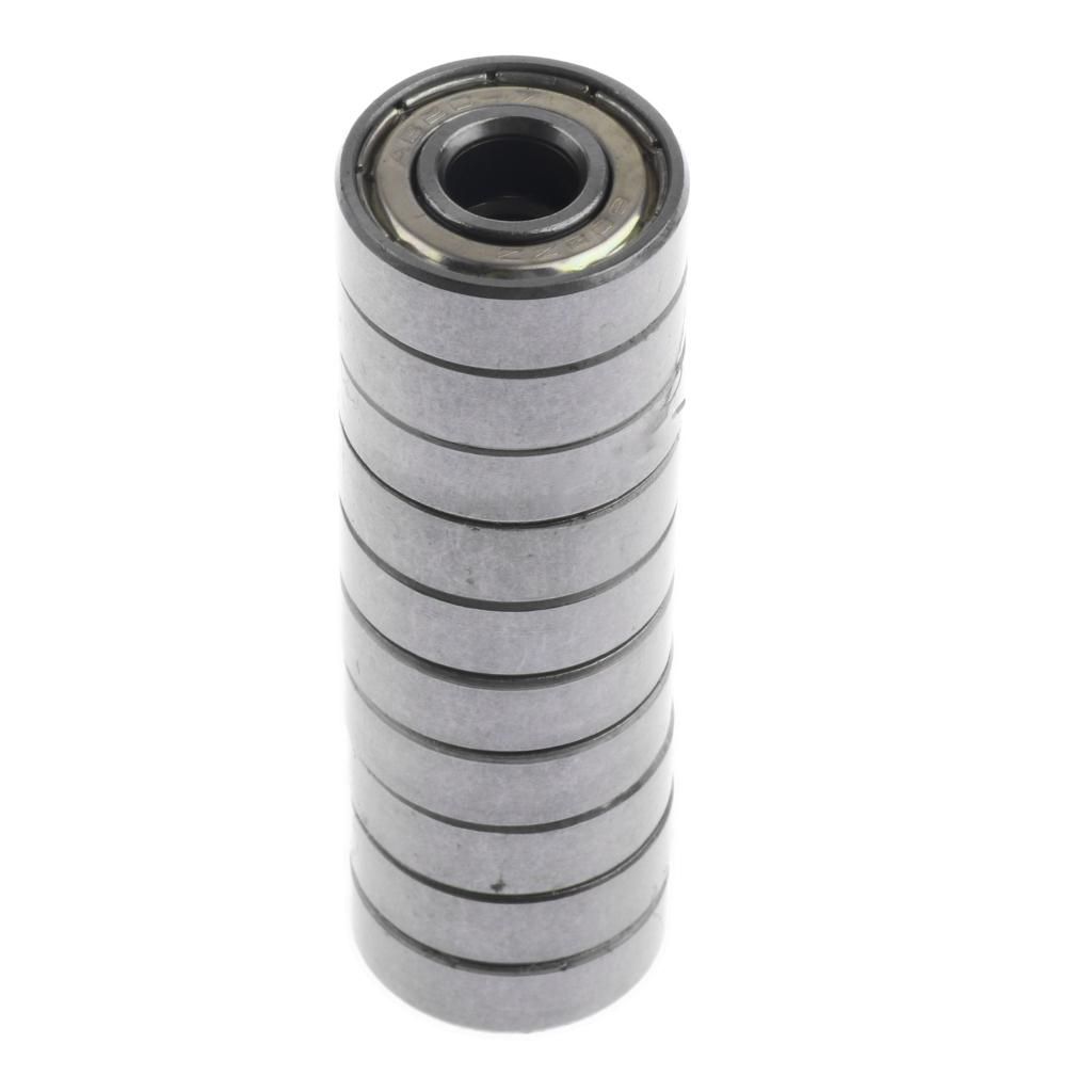 4X 10Pcs 608 Roller Skate Ball Bearings For Skateboard Scooter Hockey