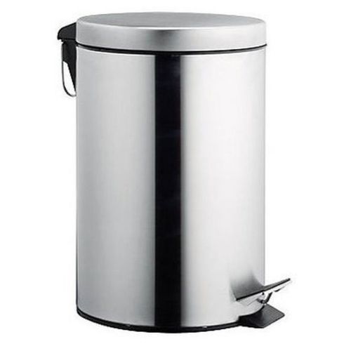 Stainless Pedal Foot Dust Bin- 12Ltrs