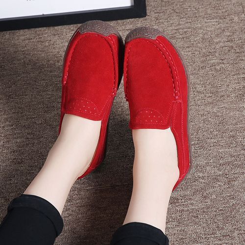 Women Shoes Flat Loafers Lifestyle Walking Shoes Casual Moccasins