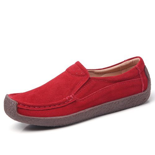 Women Shoes Flat Loafers Lifestyle Walking Shoes Casual Moccasins