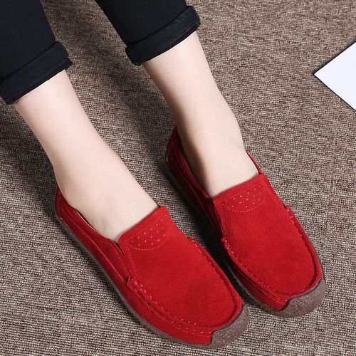 Women Shoes Flat Loafers Lifestyle Walking Shoes Casual Moccasins