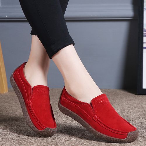 Women Shoes Flat Loafers Lifestyle Walking Shoes Casual Moccasins