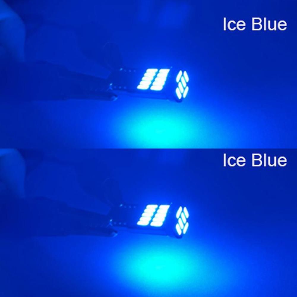2PCS T10 W5W 194 501 Led Canbus Car Light Ice Blue