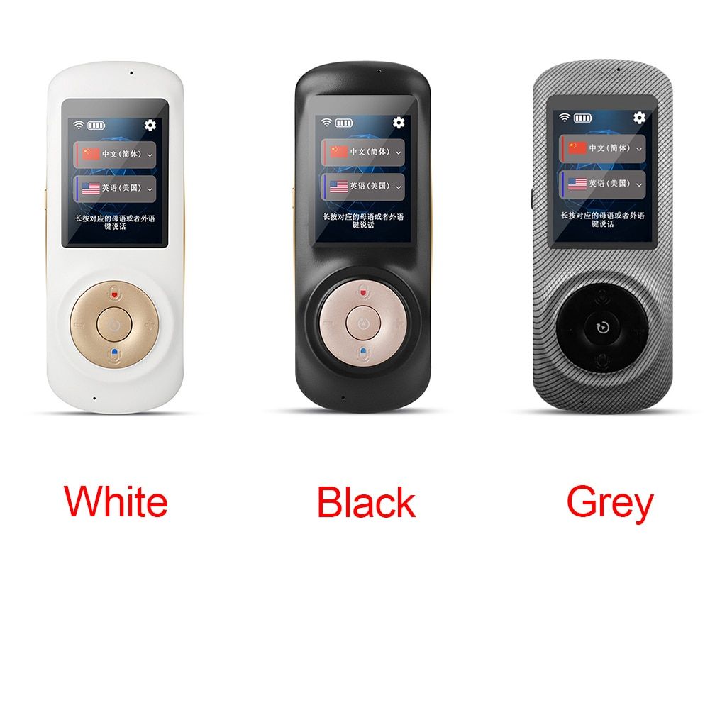 Real Time 52 Languages  Instant Two Way Voice Translator Translation Support Interactive Handheld Multi-language WOEDA