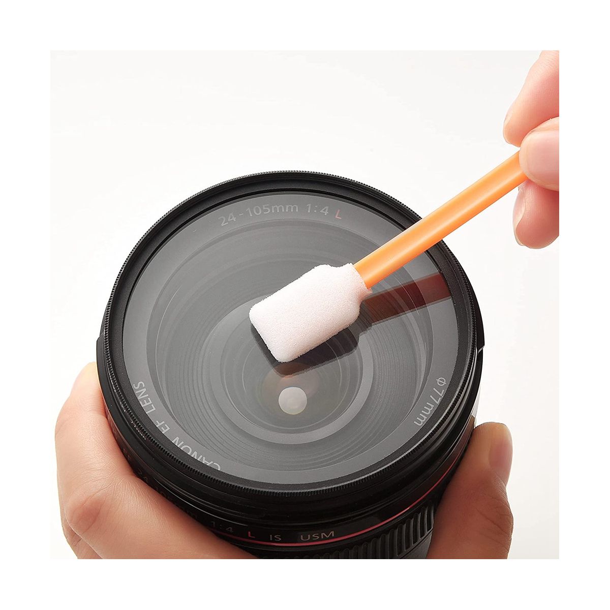 200Pcs Foam Swabs Sticks Cleanroom Detailing Swab Sponge Sticks for Inkjet Printer Optical InstrumentsCamera Sensors