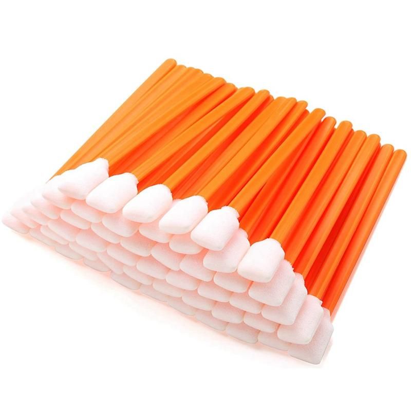 200Pcs Foam Swabs Sticks Cleanroom Detailing Swab Sponge Sticks for Inkjet Printer Optical InstrumentsCamera Sensors