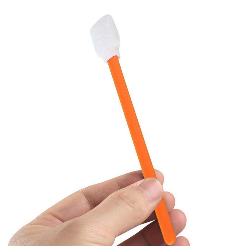 200Pcs Foam Swabs Sticks Cleanroom Detailing Swab Sponge Sticks for Inkjet Printer Optical InstrumentsCamera Sensors
