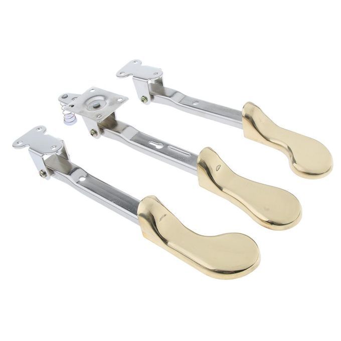 3Pcs  Sustain Pedal Switch Foot Pedal Connection For Upright Golden