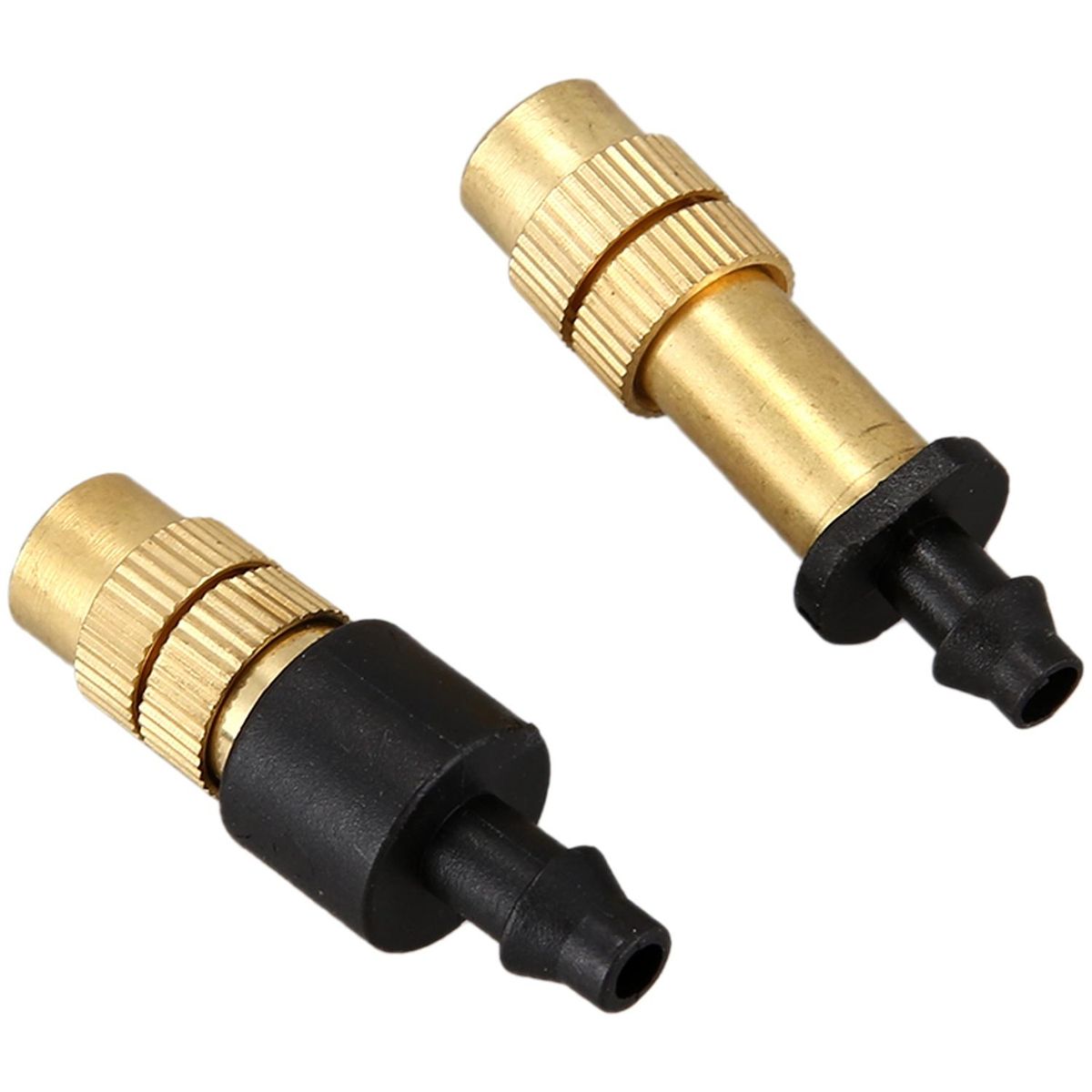 50PCS Adjustable Sprayer Brass Misting Nozzle Atomizing Sprinkler for Mini Drip Garden Watering Irrigation Spray
