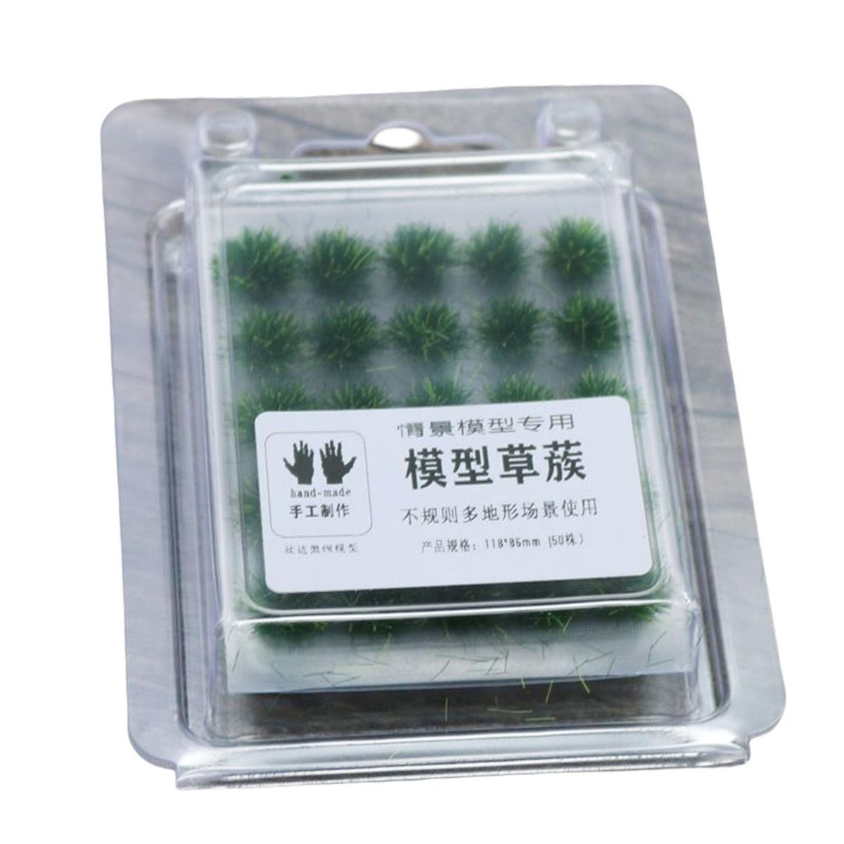 50 Pieces Simulation Miniature Model Grass Static Scenery
