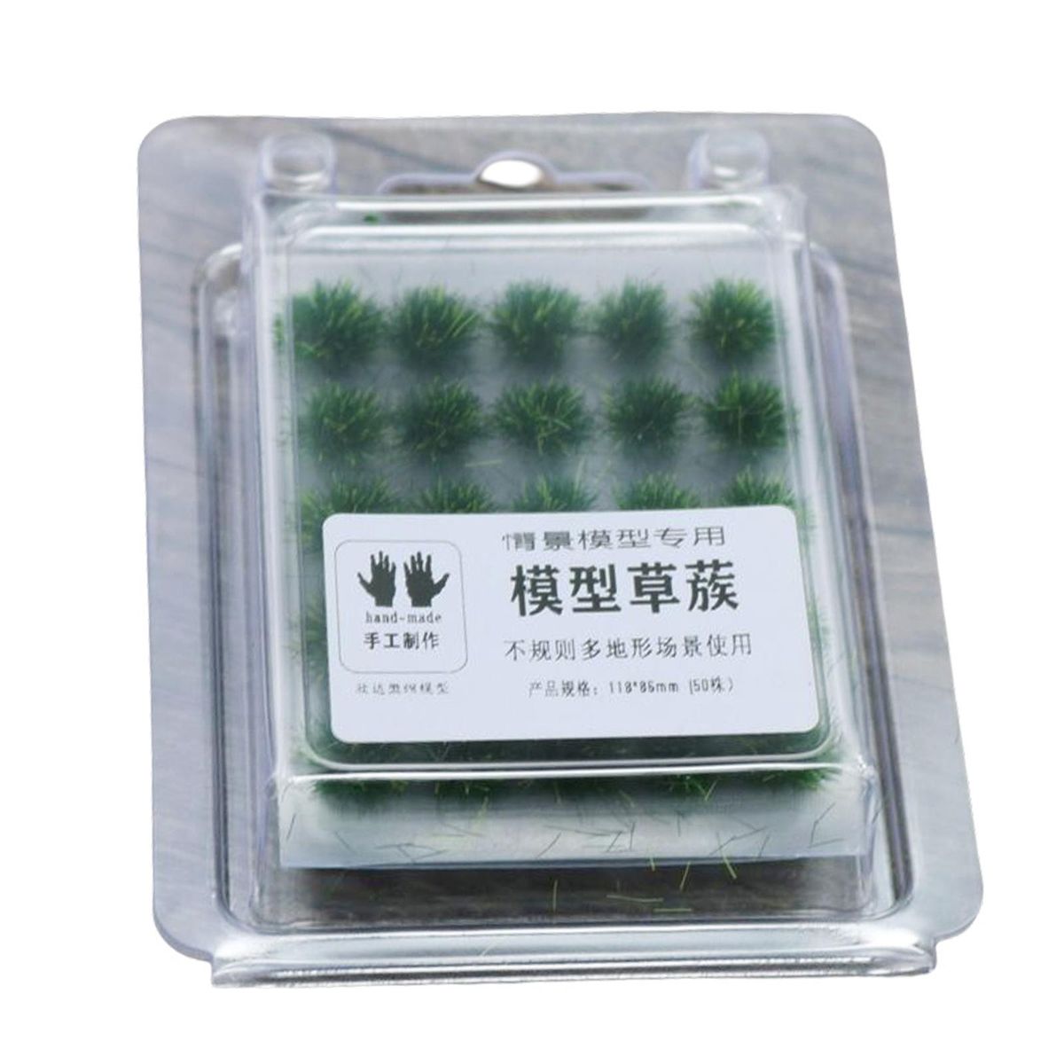 50 Pieces Simulation Miniature Model Grass Static Scenery