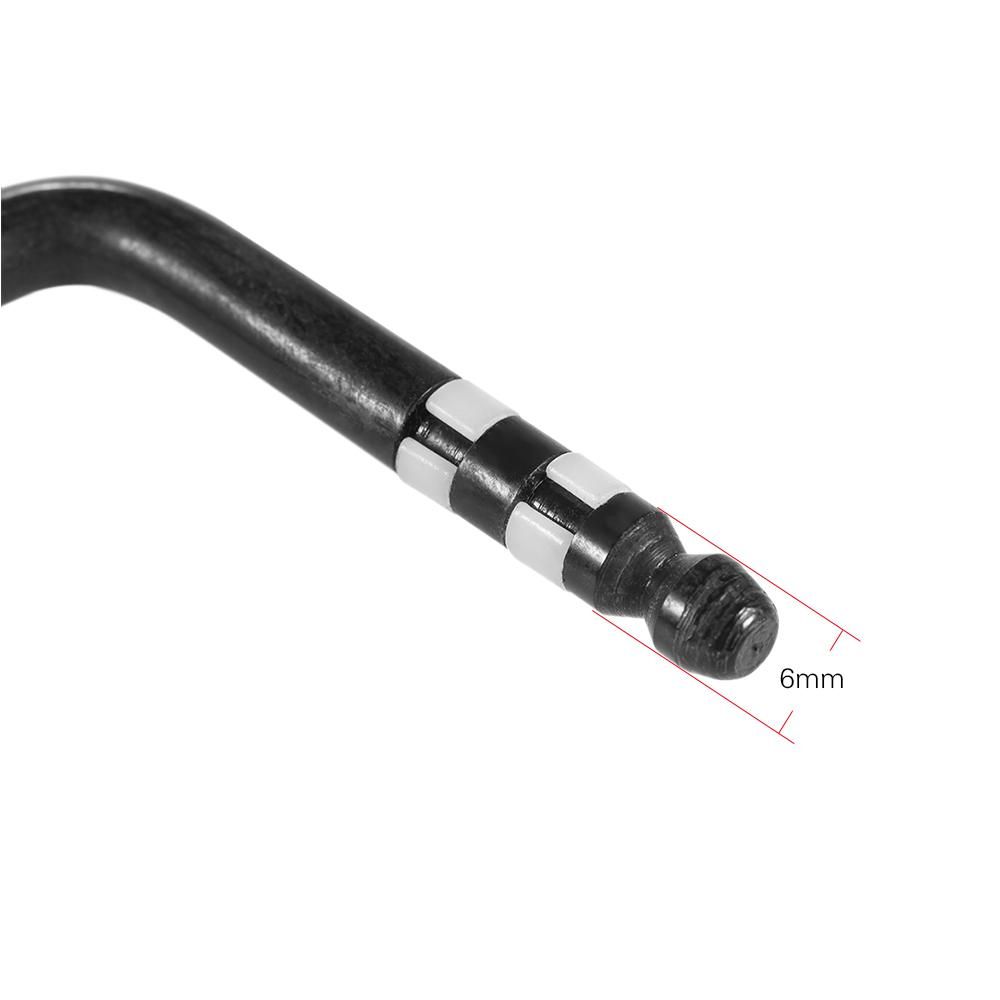 Direct Insertion Style Tremolo Trem Vibrato Arm Whammy Bar Crank Lever for Electric Guitar Tremolo Bridge Insert Part Diameter 6mm Silver