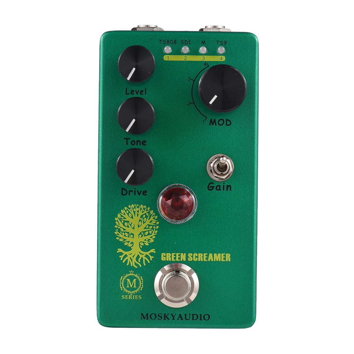 MOSKYAudio Booster/Overdrive Guitar Effect Pedal 4 Mode