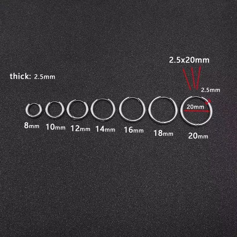 Cross-border High-quality Titanium Steel Ear Buckles Do Not