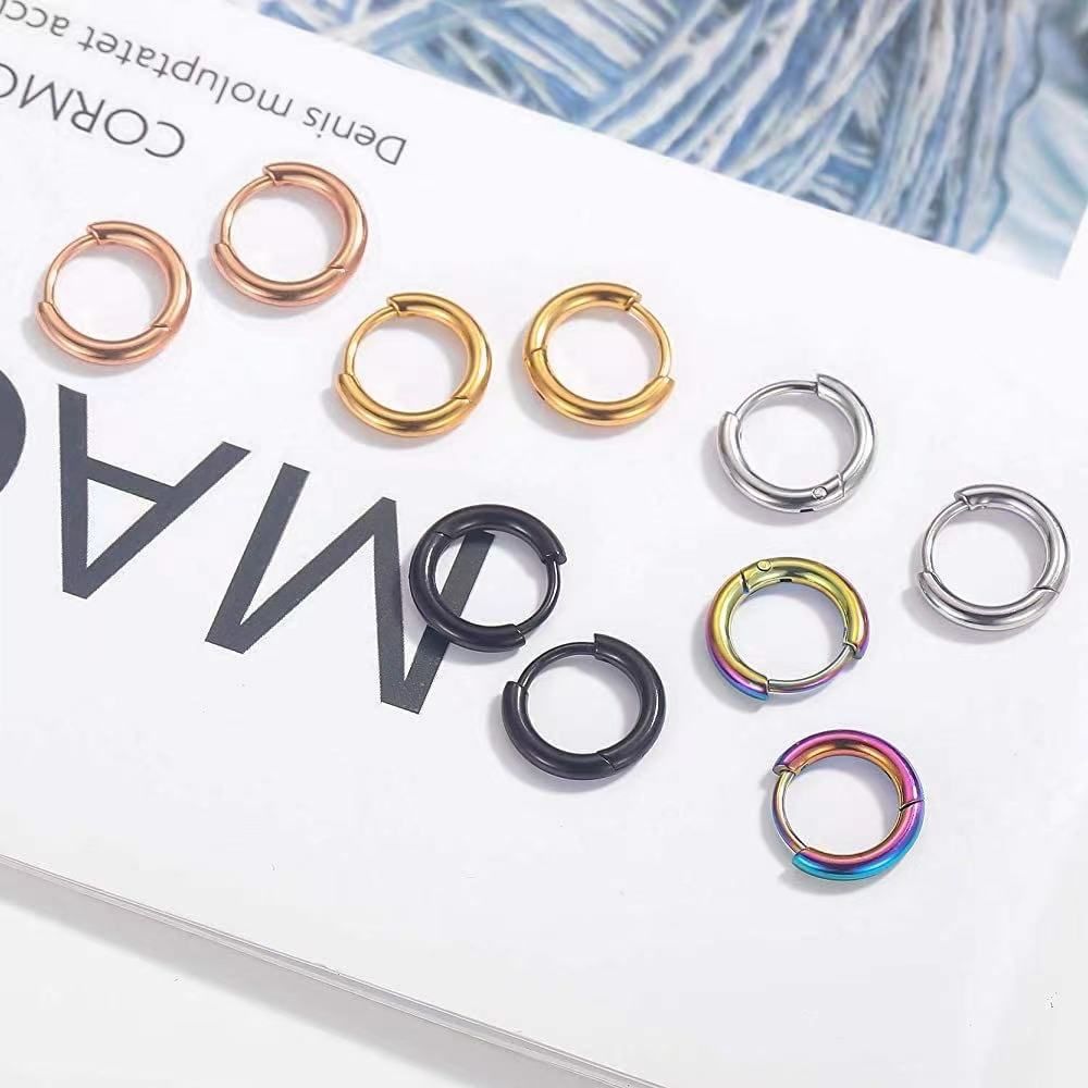 Cross-border High-quality Titanium Steel Ear Buckles Do Not